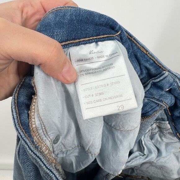 KanCan High Rise Medium Ripped Boyfriend Jeans - Picture 7 of 7